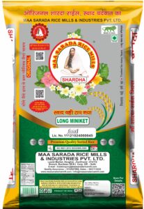 Shardha Long Miniket Premium Quality 26 Kg Rice