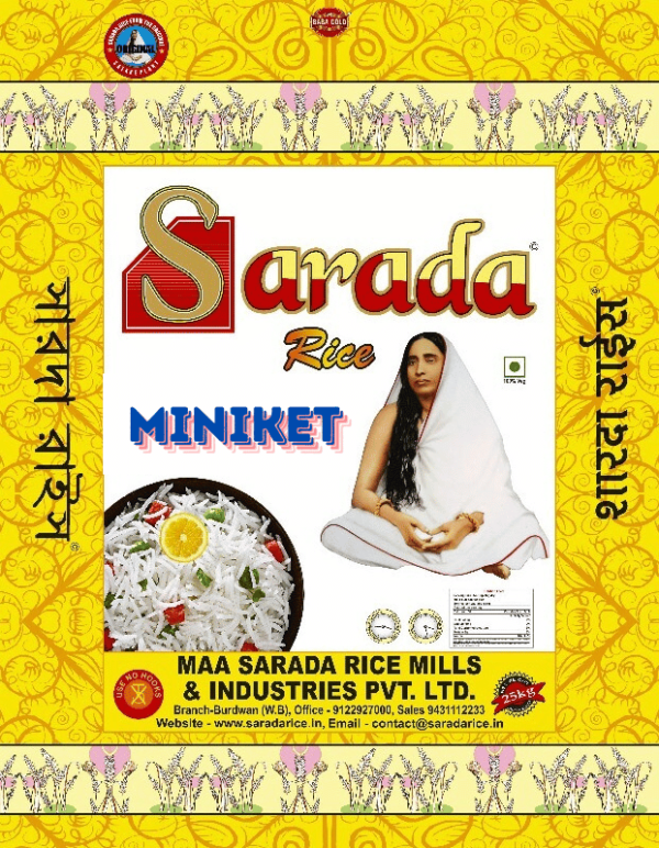 Sarada Bhog Miniket Rice XXXL Premiun Rice 26 Kg